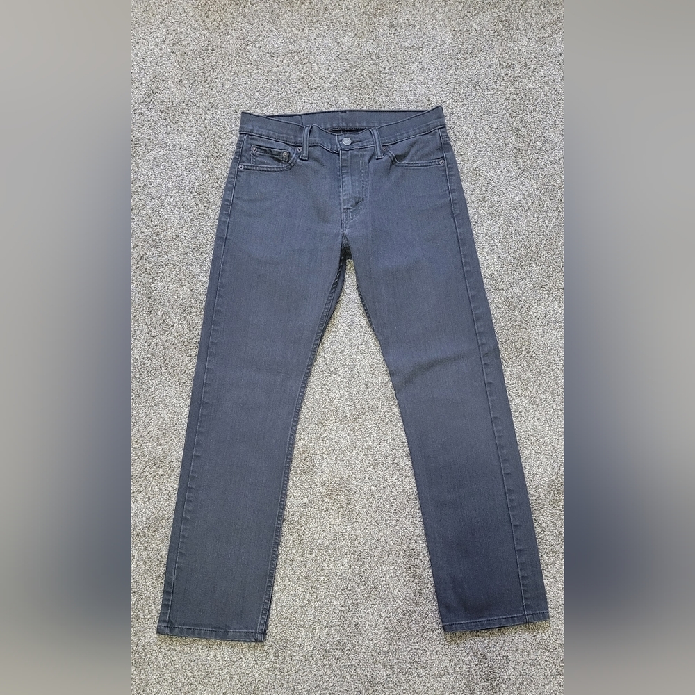 Mens Levi's 513 Dark Gray 30x30